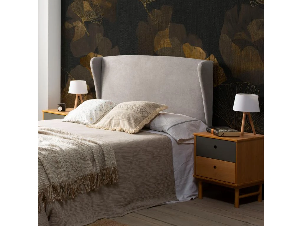 Tête De Lit Tapissée Munich Oreiller 140x60 Cm Couleur Gris 6 Tête De Lit Tapissée Munich Oreiller 140x60 Cm Couleur Gris – Image 4