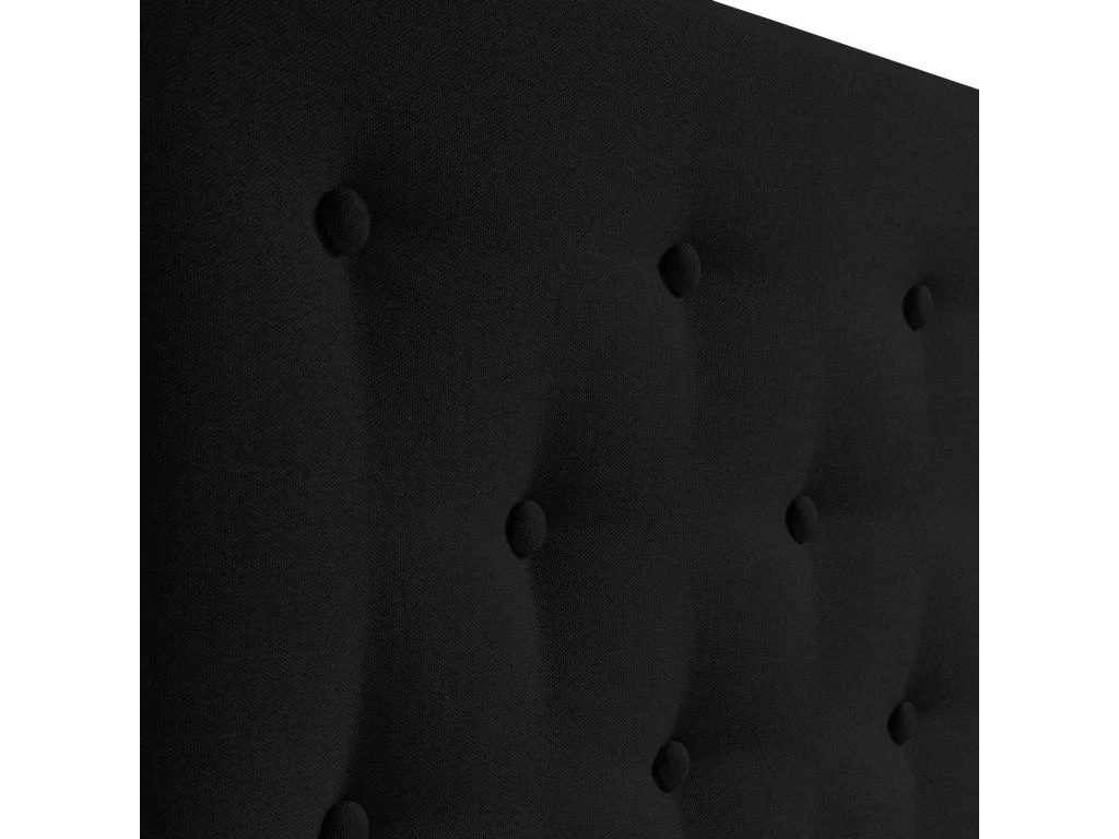 Tête De Lit Oslo 160x100 Cm, Capitonnée Tissu Anthracite, Épaisseur De 8 Cm 6 Tête De Lit Oslo 160x100 Cm, Capitonnée Tissu Anthracite, Épaisseur De 8 Cm – Image 4
