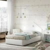 Ensemble De Chambre à Coucher Enfant Coloris Blanc ( Tête De Lit + 2 Chevets ) -Sominova Soldes Boutique tete de lit et pont de lit 9406297