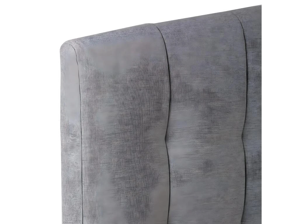 TILLY - Tête De Lit 140 Grise 4 TILLY - Tête De Lit 140 Grise – Image 2