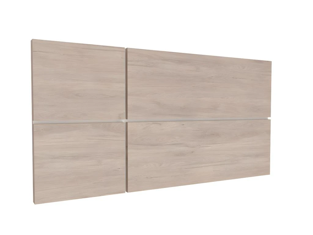 Tête De Lit Enfant Coloris Effet Bois/blanc - Hauteur 50 X Longueur 100 X Profondeur 3.2 Cm 4 Tête De Lit Enfant Coloris Effet Bois/blanc - Hauteur 50 X Longueur 100 X Profondeur 3.2 Cm – Image 2