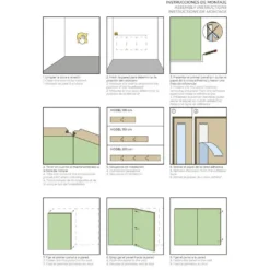 Tête De Lit Fresno 200x60 Cm, Imitation Bois, Mdf Avec Imprimé Réaliste -Sominova Soldes Boutique tete de lit et pont de lit 9864109