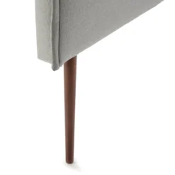 Tête De Lit Berlin 140x100 Cm, Tissu Gris, Épaisseur Totale De 8 Cm -Sominova Soldes Boutique tete de lit et pont de lit 9864173