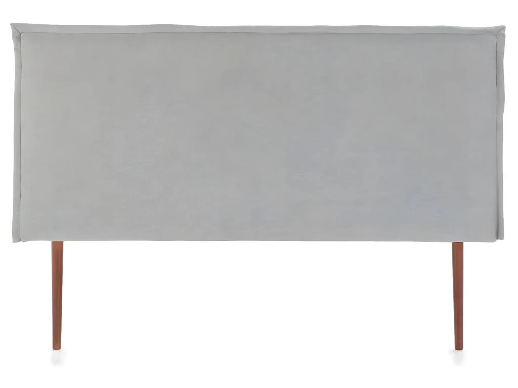 Tête De Lit Berlin 160x100 Cm, Tissu Gris, Épaisseur Totale De 8 Cm 4 Tête De Lit Berlin 160x100 Cm, Tissu Gris, Épaisseur Totale De 8 Cm – Image 2