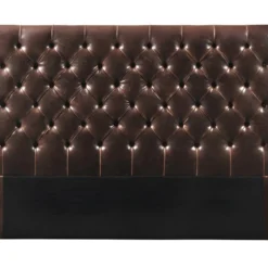 Tête De Lit 160 Cm AURELE - Cuir Vieilli