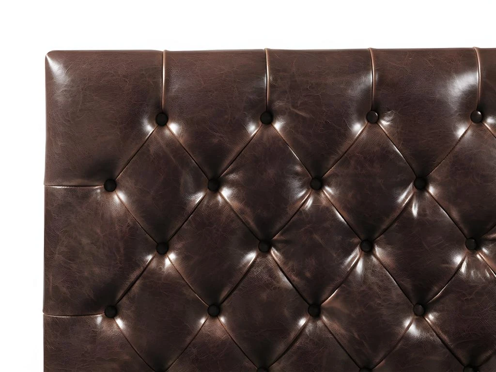 Tête De Lit 160 Cm AURELE - Cuir Vieilli 6 Tête De Lit 160 Cm AURELE - Cuir Vieilli – Image 4