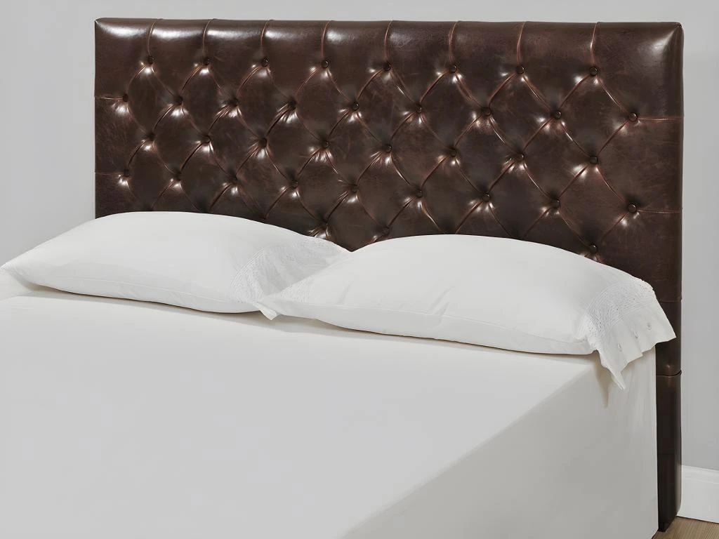 Tête De Lit 160 Cm AURELE - Cuir Vieilli 5 Tête De Lit 160 Cm AURELE - Cuir Vieilli – Image 3