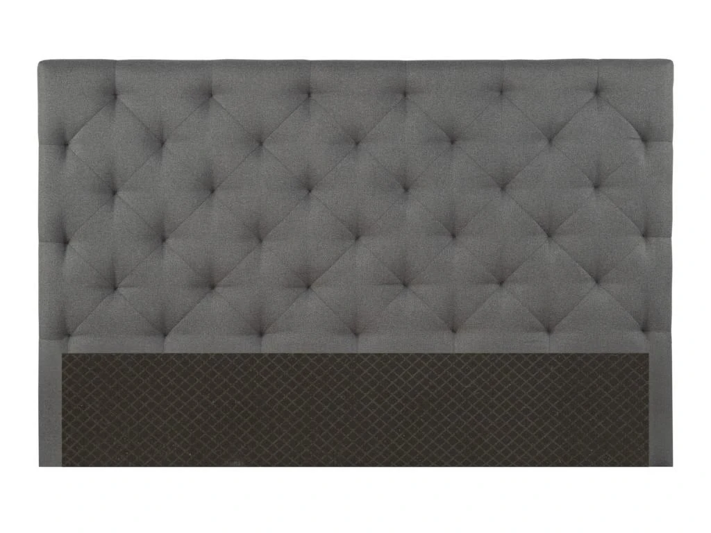 Tête De Lit Capitonnée NADRA - 170cm - Tissu - Gris 5 Tête De Lit Capitonnée NADRA - 170cm - Tissu - Gris – Image 3