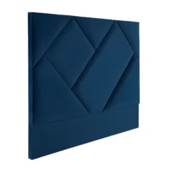 Tête De Lit KANDRA - 170 Cm - Velours - Bleu Nuit -Sominova Soldes Boutique tete de lit 410807