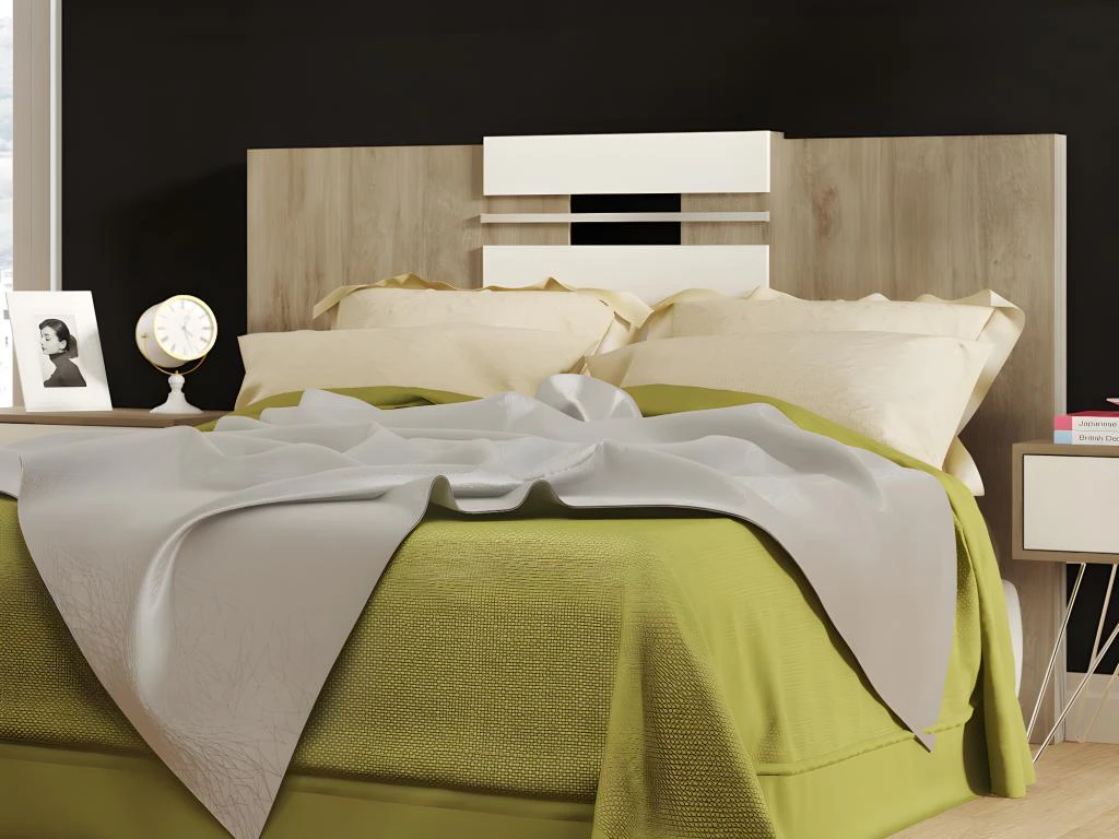 Tête De Lit Extensible MARABA - 150/160 Cm - Chêne 6 Tête De Lit Extensible MARABA - 150/160 Cm - Chêne – Image 4