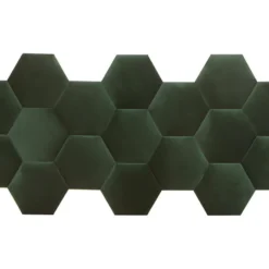 Panneaux Muraux Tête De Lit - 220 Cm - Velours - Vert - HOPE De Pascal Morabito -Sominova Soldes Boutique tete de lit 447253