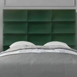 Panneaux Muraux Tête De Lit - 180 Cm - Velours - Vert - BONTE De Pascal Morabito -Sominova Soldes Boutique tete de lit 447483