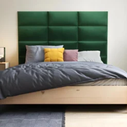 Panneaux Muraux Tête De Lit - 180 Cm - Velours - Vert - BONTE De Pascal Morabito