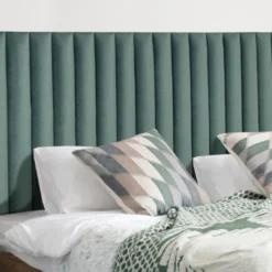 Tête De Lit Coutures Verticales SARAH - 150 Cm - Velours - Vert 11 Tête De Lit Coutures Verticales SARAH - 150 Cm - Velours - Vert -Sominova Soldes Boutique tete de lit 473343