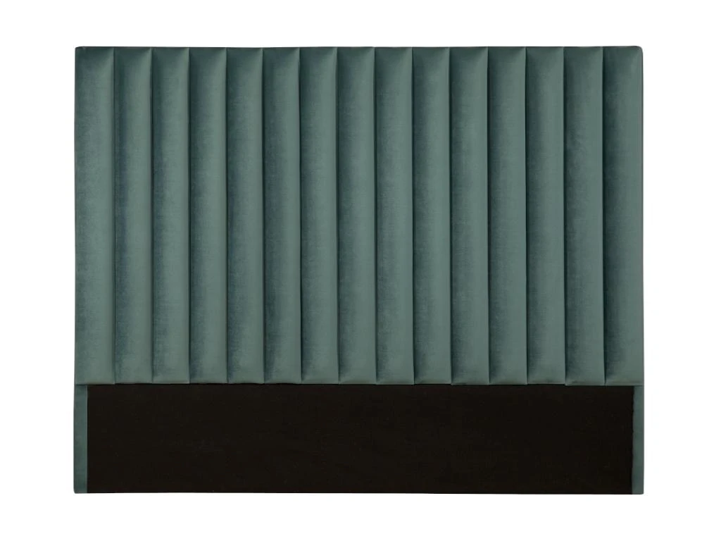 Tête De Lit Coutures Verticales SARAH - 150 Cm - Velours - Vert 7 Tête De Lit Coutures Verticales SARAH - 150 Cm - Velours - Vert – Image 5