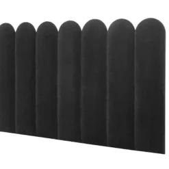 Panneaux Muraux Tête De Lit - 210 Cm - Velours - Gris - JAPI De Pascal Morabito 20 Panneaux Muraux Tête De Lit - 210 Cm - Velours - Gris - JAPI De Pascal Morabito -Sominova Soldes Boutique tete de lit 476761