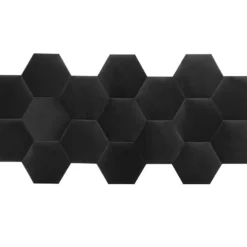 Panneaux Muraux Tête De Lit - 220 Cm - Velours - Gris - HOPE De Pascal Morabito -Sominova Soldes Boutique tete de lit 476805