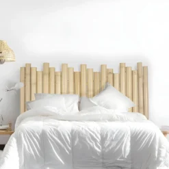 Tête De Lit TAMATOA - 160 Cm - Bambou - Coloris : Naturel